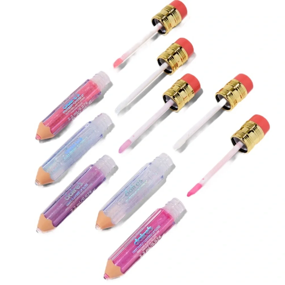 Shimmer Pencil Lip Gloss Set - 5 Pack